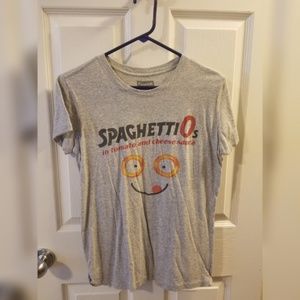 Novelty tee Spaghettios